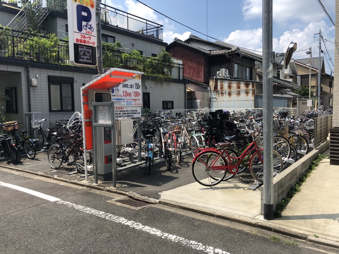 フルーツ自転車パーク地下鉄北大路駅西 コインパーキングmap 土地活用駐車場相談net