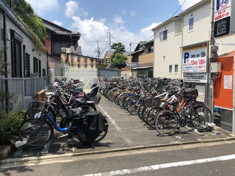 フルーツ自転車パーク地下鉄北大路駅西 コインパーキングmap 土地活用駐車場相談net